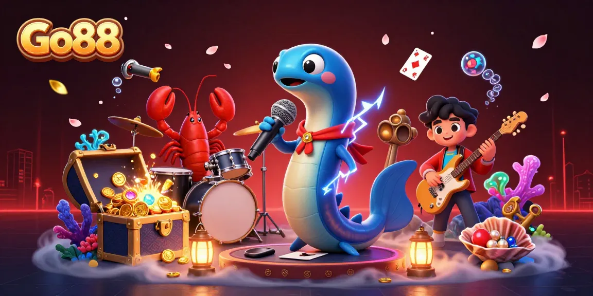 Go88 players enjoy vibrant underwater casino games while discovering sparkling treasures.