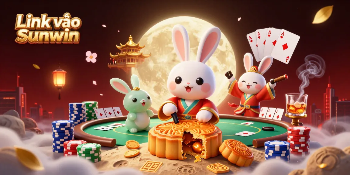 Engage with Link vào Sunwin chính thức while enjoying poker-themed 3D casino illustrations.