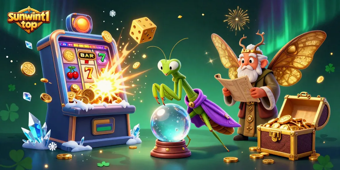 Engage with the thrilling world of online gaming at sunwint1 top with colorful slot machines and lucky charms.