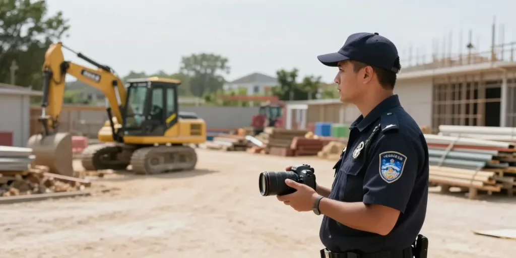 Construction Site Security by a trusted local provider ensuring safety and peace of mind.