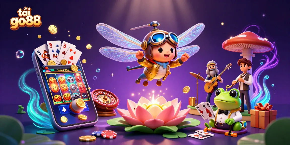 Engage in thrilling slot action with tải go88, featuring vibrant characters and dynamic casino elements.